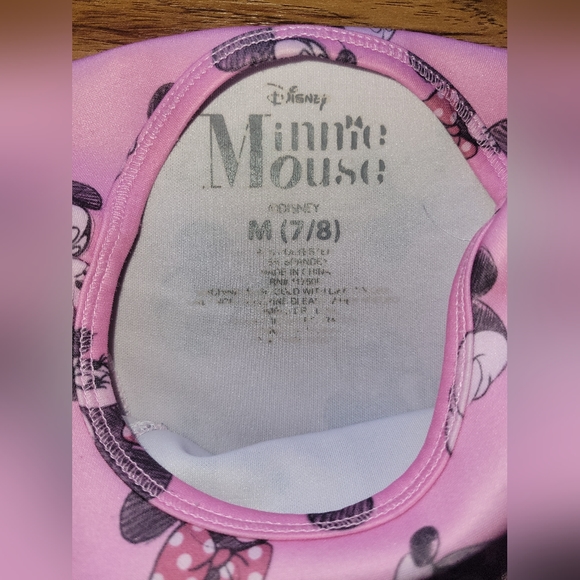 Disney Minnie Mouse Pink Dress sz 7/8 - Picture 3 of 5